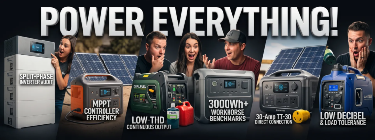 Inverter Meltdowns Under Sustained Loads: 10 Best High-Capacity LiFePO4 Power Stations (2026/2027): Technical Breakdown & Failure Points